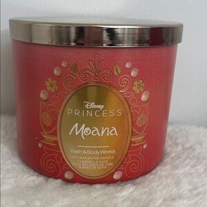 Bath and Body Works Disney Moana 3 Wick Candle